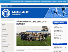 Tablet Screenshot of mellerudsif.se